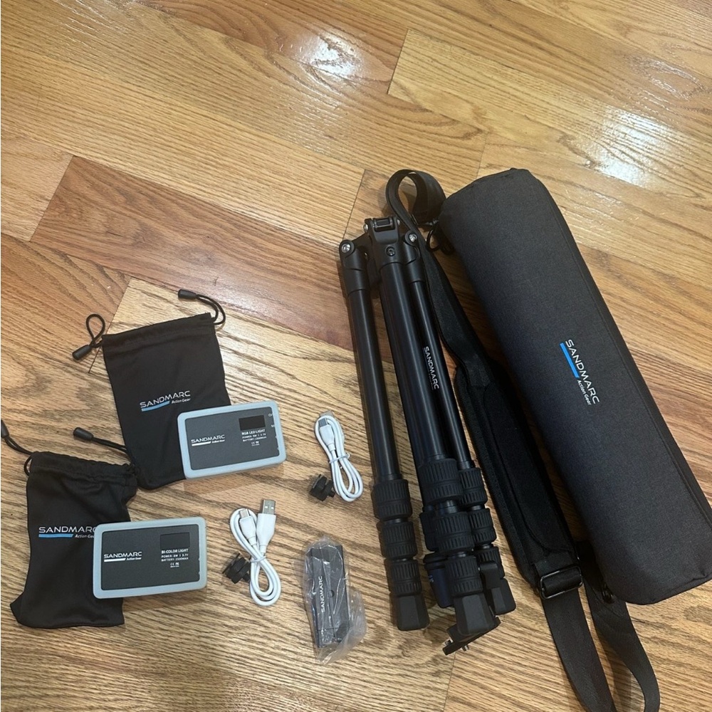 Sandmarc Tripod Pro edition iPhone + Prolight Mini Kit -RGB & Bi-Color